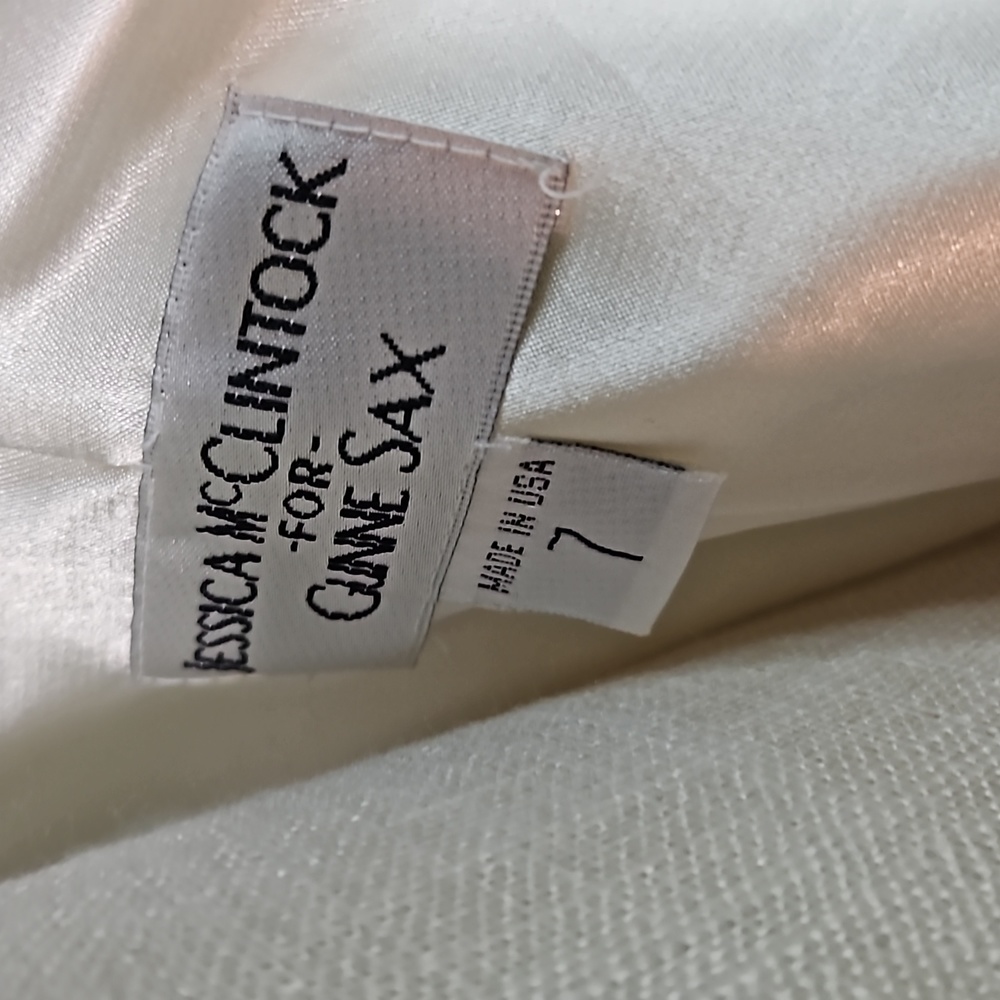Jessica McClintock Size 7- Strapless Formal Party Dress - Picture 5 of 6